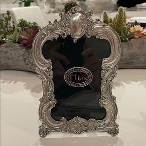 ELIAS ARTMETAL American Sterling & Pewter VINTAGE Art Nouveau Style Frame RARE!